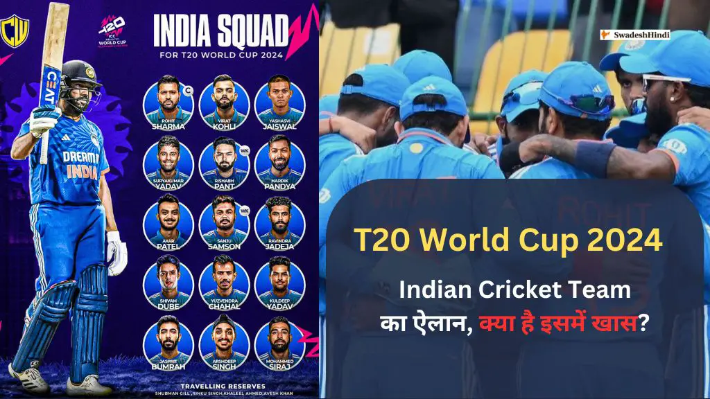 T20 World Cup 2024: Indian Cricket Team